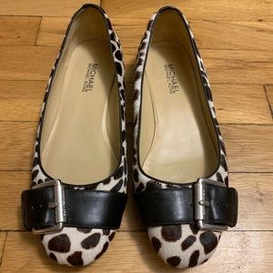 Michael Kors Animal Print Flats